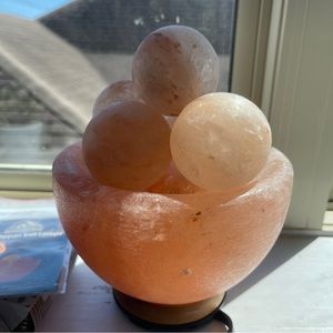 Spantik Himalayan Fire Bowl Salt Lamp